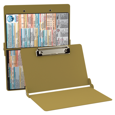 WhiteCoat Clipboard® - Tactical Brown Neonatal Edition